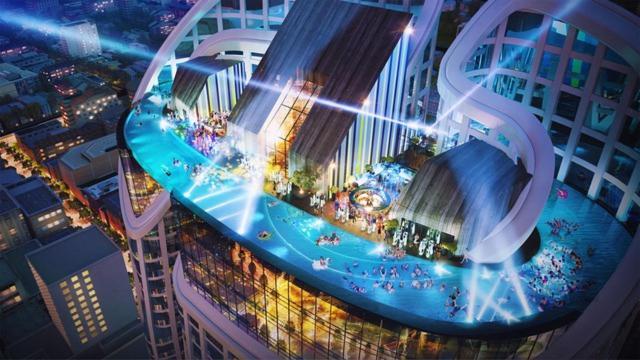 Panorama Central Nha Trang- Vietnam'S Highest Infinitive Rooftop Pool エクステリア 写真